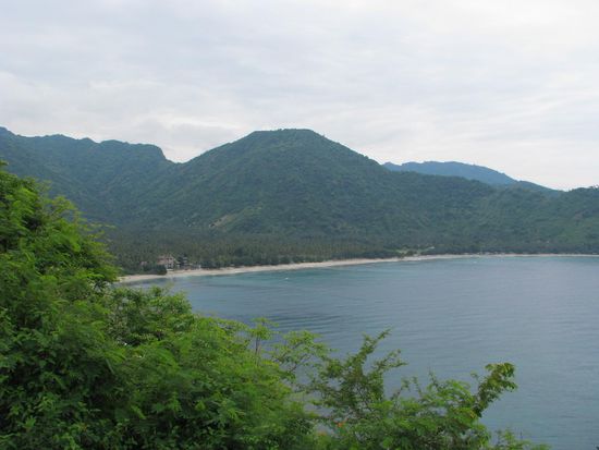 Einsame Strände auf Lombock