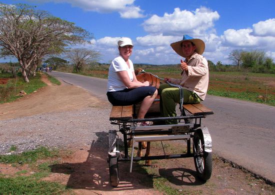 Zurück per Kutsche nach Vinales