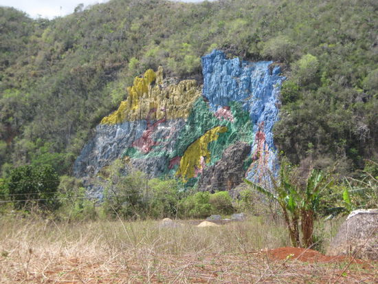 Felsmalerei Mural de la Prehistoria