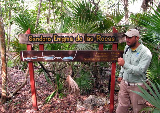 Unser Guide mit perfektem Englisch