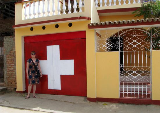 Unsere Unterkunft in Trinidad bei dem Schweizer Daniel