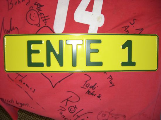 Autoschild für Australien!