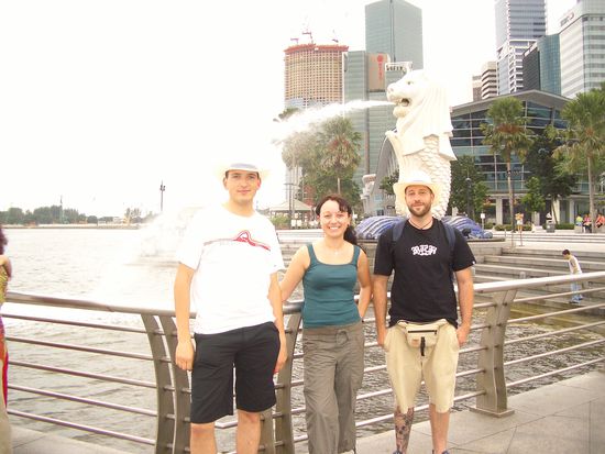 Seba + Dani + Ich am Wahrzeichen!