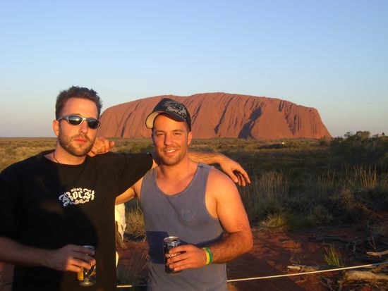 Lecker Bier anstatt Sekt!
