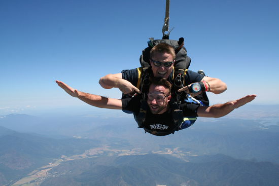 Freierfall von 14000 ft.