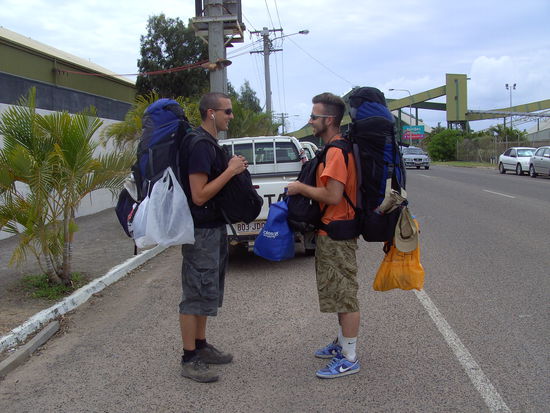 All das Hab und Gut muss immer mitgeschleppt werden! Nicht immer angenehm...