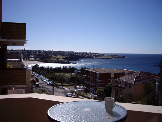 Ausblick über Coogee