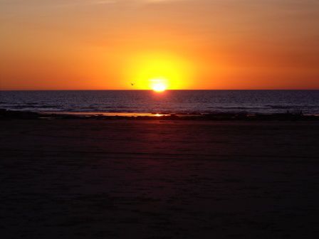 Sonnenuntergang am Cable beach