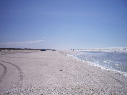80 Mile Beach, nicht wirklich einer der schoensten Straende
