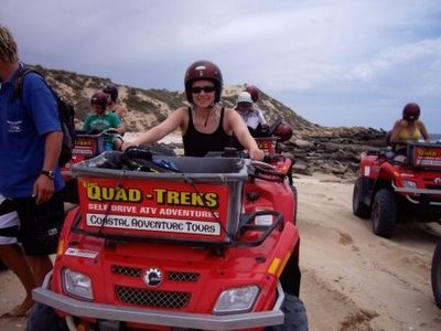 Quad biking