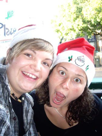 wenigsten Susi und ich waren weihnachtlich!