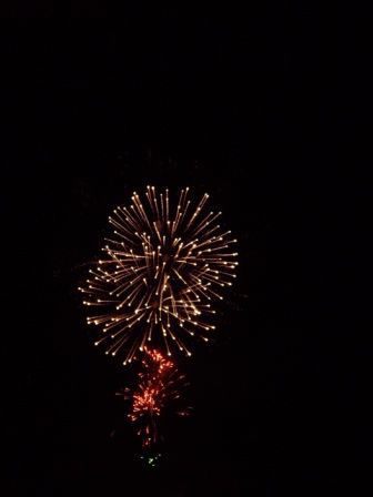 Feuerwerk- das einzig gut gelungene Bild