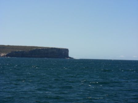 links North Head (sind wir dann hingelaufen, war ein langer Marsch...), rechts Pazifik und ein paar tausend Kilometer weiter Neuseeland