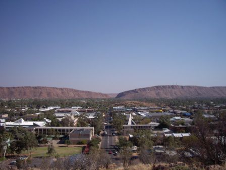 Alice Springs vom Anzac Hill