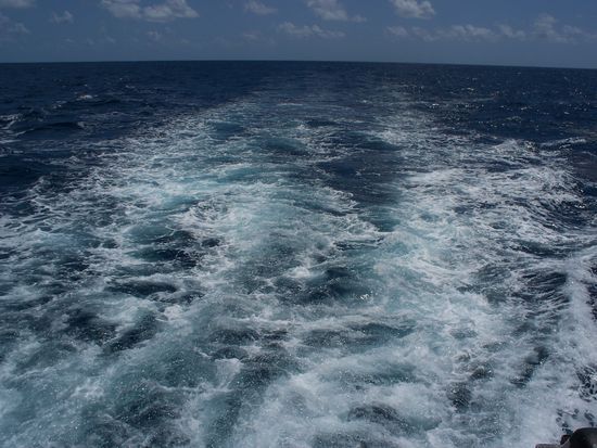 Unterwegs zum naechsten Tauchplatz