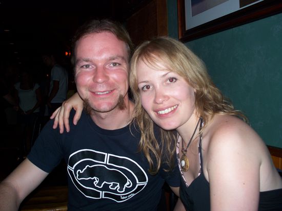 Das ist Carsten aus Deutschland (Leipzig), der als Volunteer auf dem Boot war. Er musste beim Abwasch helfen und durfte dafuer umsonst aufs Boot, wie genial. Nach dem Tripp wollte ich das gleiche machen, allerdings braeuchte ich dafuer ein Working Visum...(komischerweise bei den anderen Tauchgesellschaften nicht). Naja, wenn ich das naechste mal nach Australien gehe, dann mach ich das auf jedenfall!