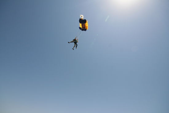 juhu, Schirm hat sich geoeffnet