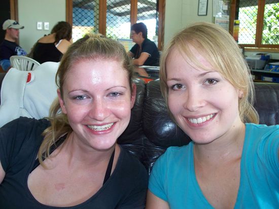 Das ist Katrin aus Regensburg, mit ihr habe ich auch noch nach dem Trip viel erlebt.