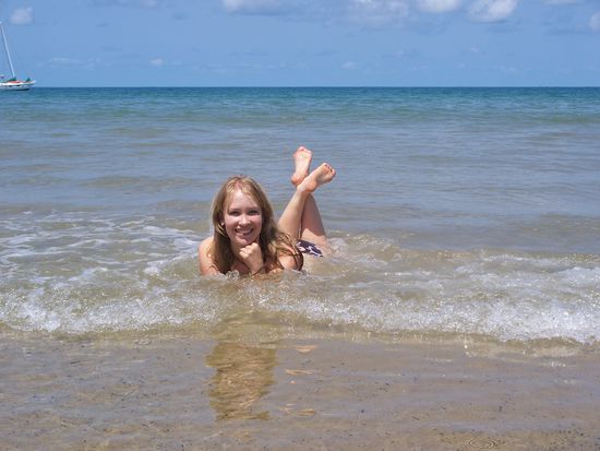 zum puren Glueck fehlt nur noch ein leckerer Cocktail...
