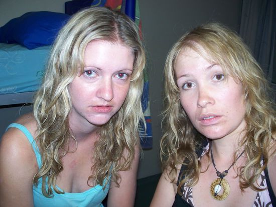 wieder zurueck im Hostel und ganz schoen kaputt...