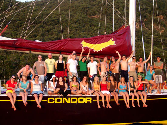 und nochmal auf dem Boot