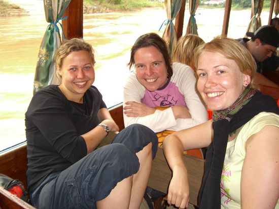 Lachende Gesichter aber schmerzende Koerper... Backpacker sind hart im nehmen 