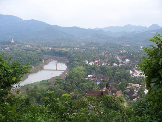 Aussicht auf Luang Prabang