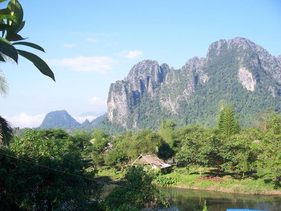 So sah unsere Aussicht bei Tageslicht aus!