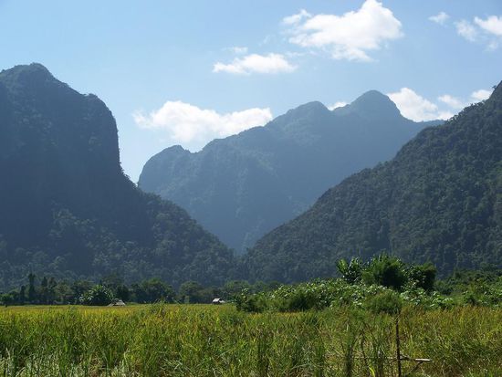 Atemberaubende Karstgebirgslandschaft
