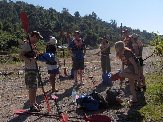 Kurz bevor der Spass los ging 