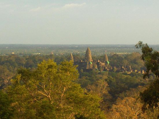 Blick auf das Angkor Wat
