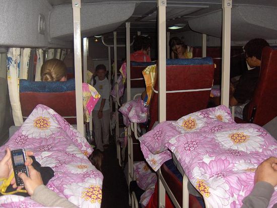 Mit dem Nachtbus von Nha Trang nach Hoi An.