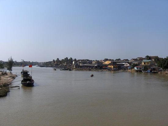 Aussicht auf die Hafenpromenande.