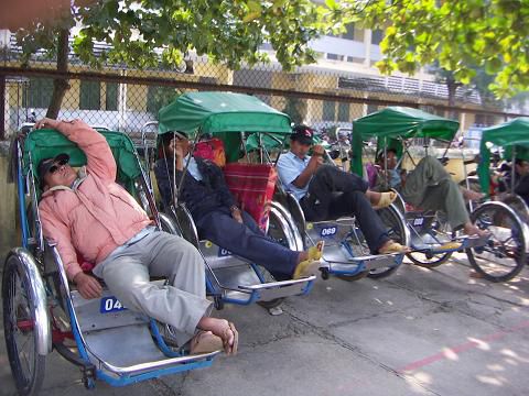 Fleissige Cyclo-Fahrer