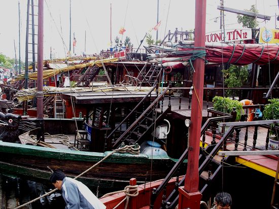 Boote so weit das Auge reicht...