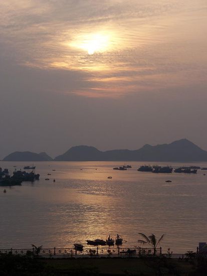 Aussicht von unserem Zimmer aus... nicht schlecht...