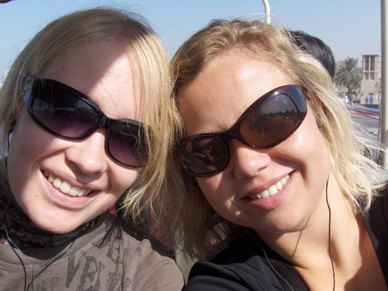 Chris und ich... noch einmal Sonnetanken bevor wir ins kalte Deutschland zurueckkehrten.