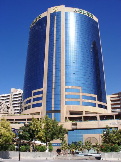 In Dubai ist alles sehr pompös und übertrieben gebaut...