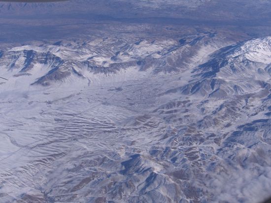 Flug ueber den Kaukasus...