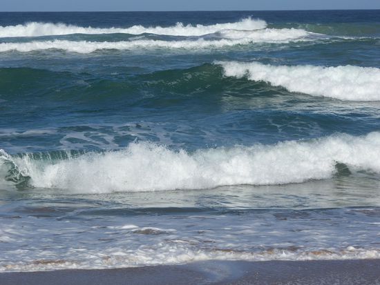 wie schoen und faszinierend das Meer ist