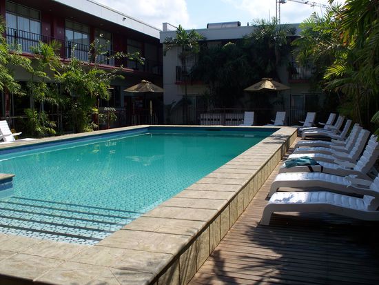 traumhafter Pool...und das in nem Backpacker Hostel