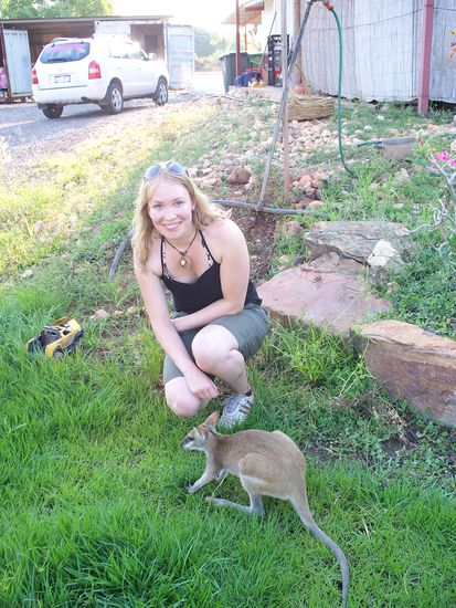 Dafuer mochte mich das kleine Kaenguru 