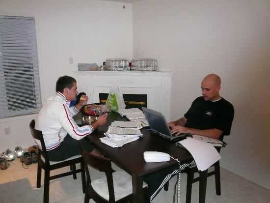 Benni und Thorsten in der Küche