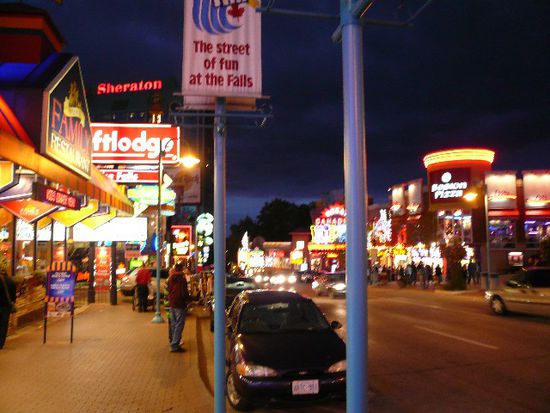 Fun-Street nach dem Casino