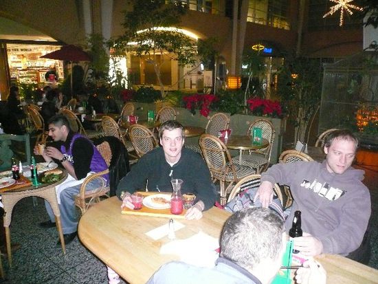 Das Essen war au net schlecht.