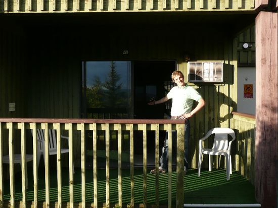auf der Veranda