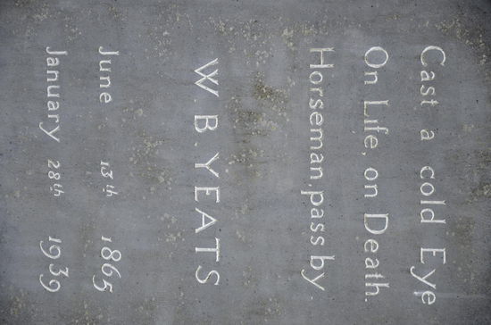 Grabstein William Butler Yetas
