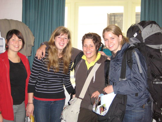 Kurz vor dem Auschecken aus dem Zimmer