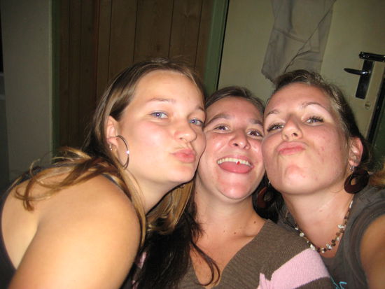 rechts: Anja, Kat &amp; Ich