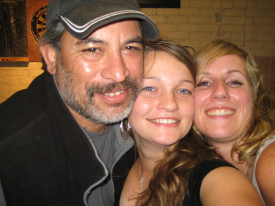 Das letzte Foto vor meiner Abreise 
von Ongerup 
Freddy, Anja &amp; Ich